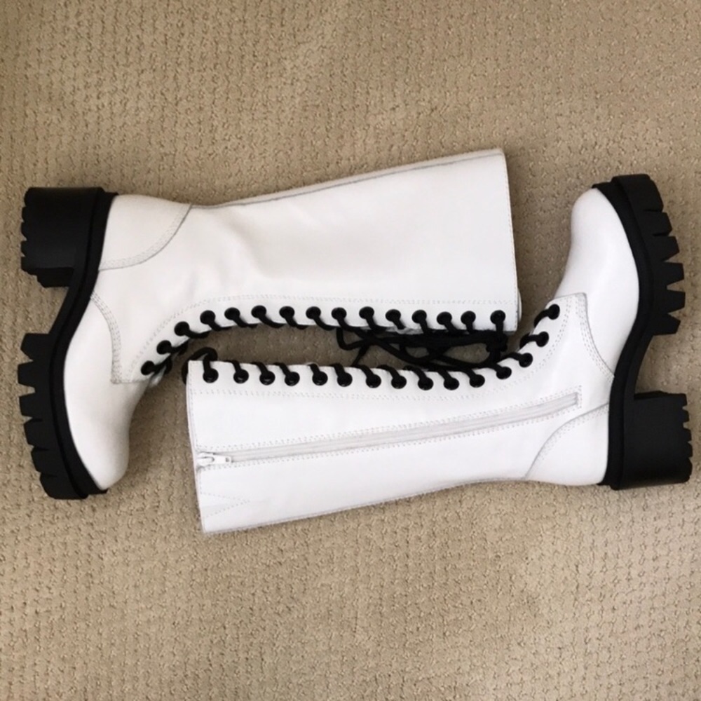 Jeffrey Campbell plasma combat boots - Picture 4 of 5